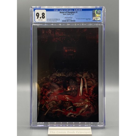 House of Slaughter #1 Bueno 1:50 Homage Variant 1st Print Boom! Studios CGC 9.8